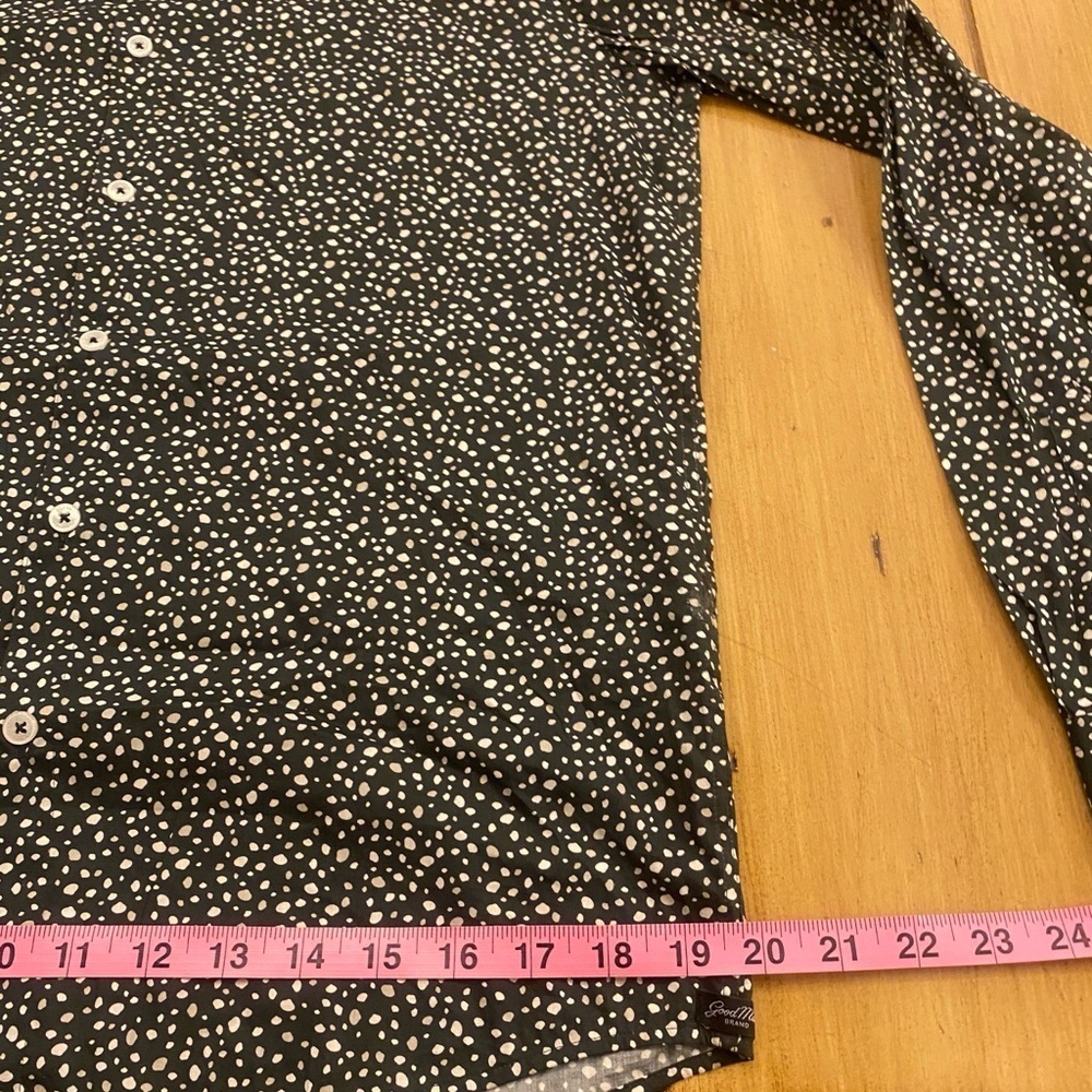 Men’s Long Sleeve Button Down Cotton Lightweight Business Casual Going Out New M - Picture 10 of 12